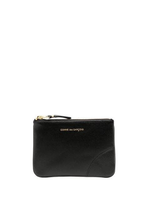 pouch zip classic line unisex nera COMME DES GARÇONS WALLET | SA8100800
